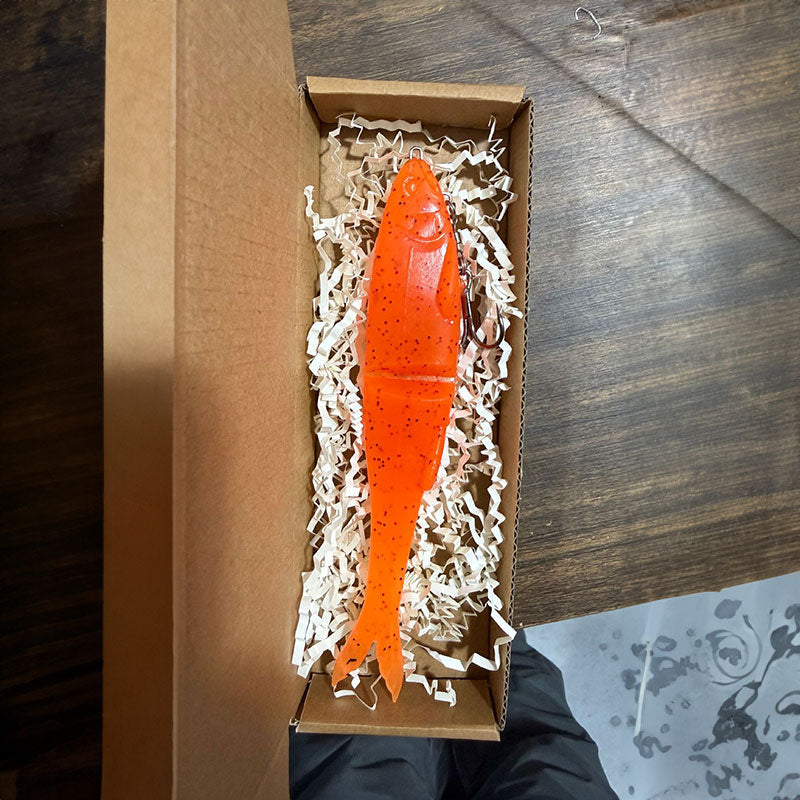 170/120mm Swimbait Fishing Lures - Realistic Wobbling Bass Lure Set, Artificial Soft Bait for Freshwater/Saltwater